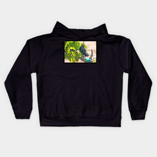 Grapes on Vines Kids Hoodie